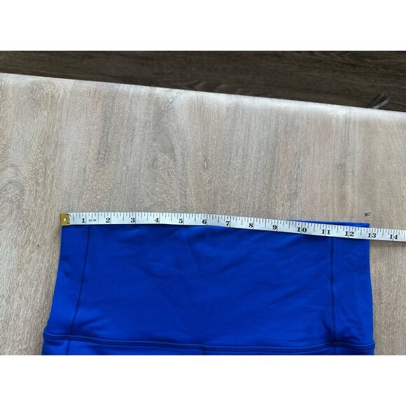 Left on Friday Super Moves Tight in First Place Blue Size Medium Leggings - Picture 7 of 9